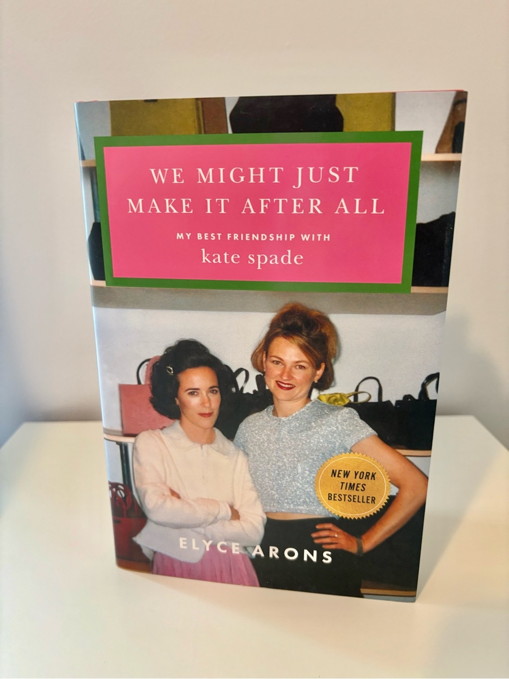 🌸KATE SPADE Book “We just might make it after all” By Elyce Arons🌸